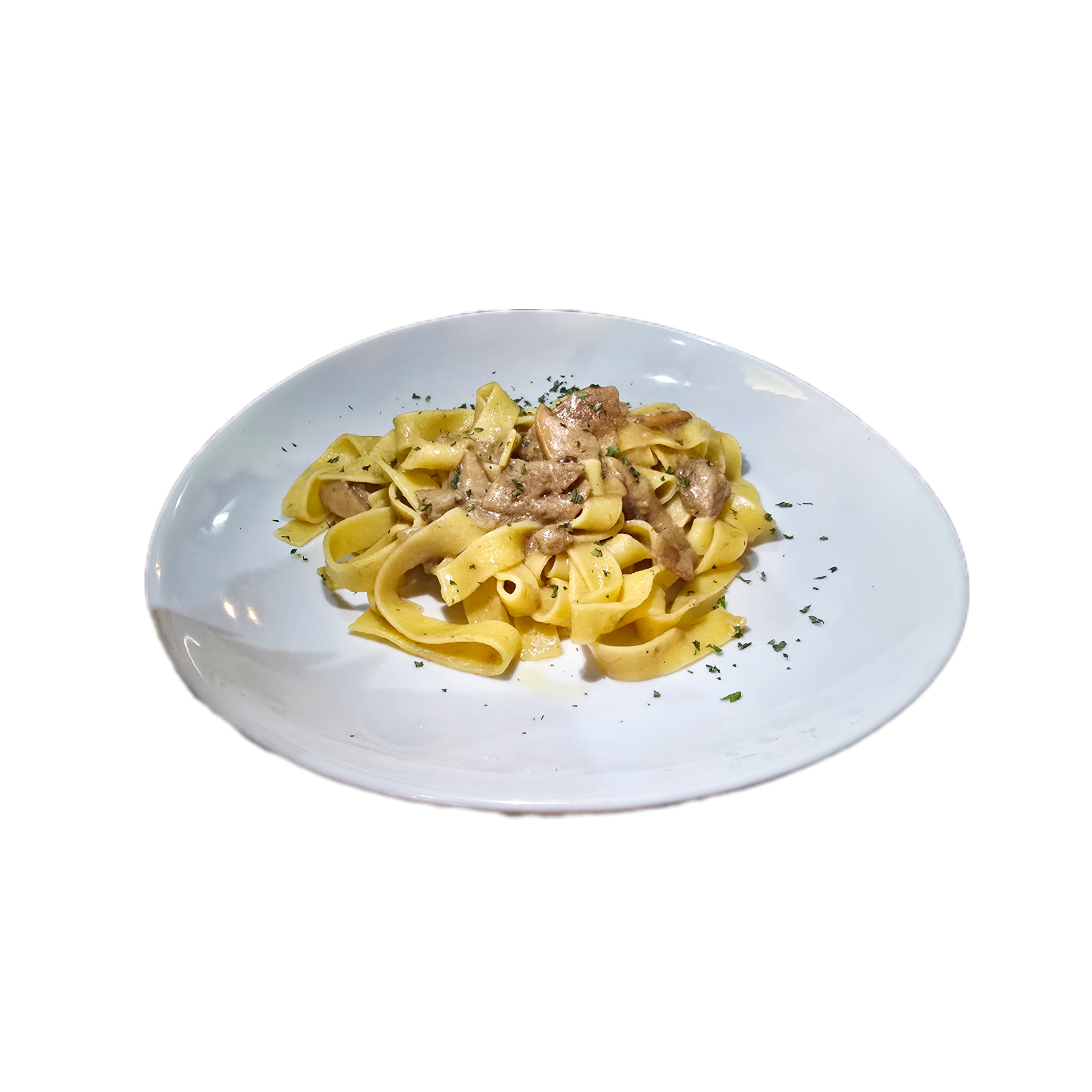 FETTUCCINE AI PORCINI * con prezzemolo 12€